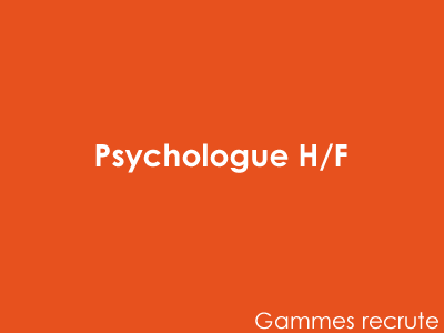 emploi psychologue à Montpellier
