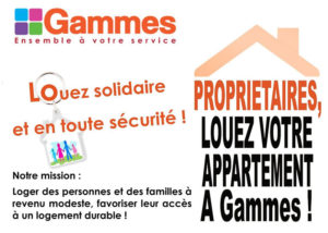 location solidaire avec Gammes