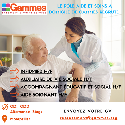 recrutements aide et soins à domicile